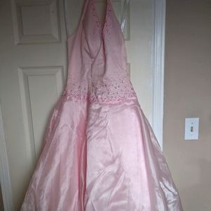 Pink formal dress